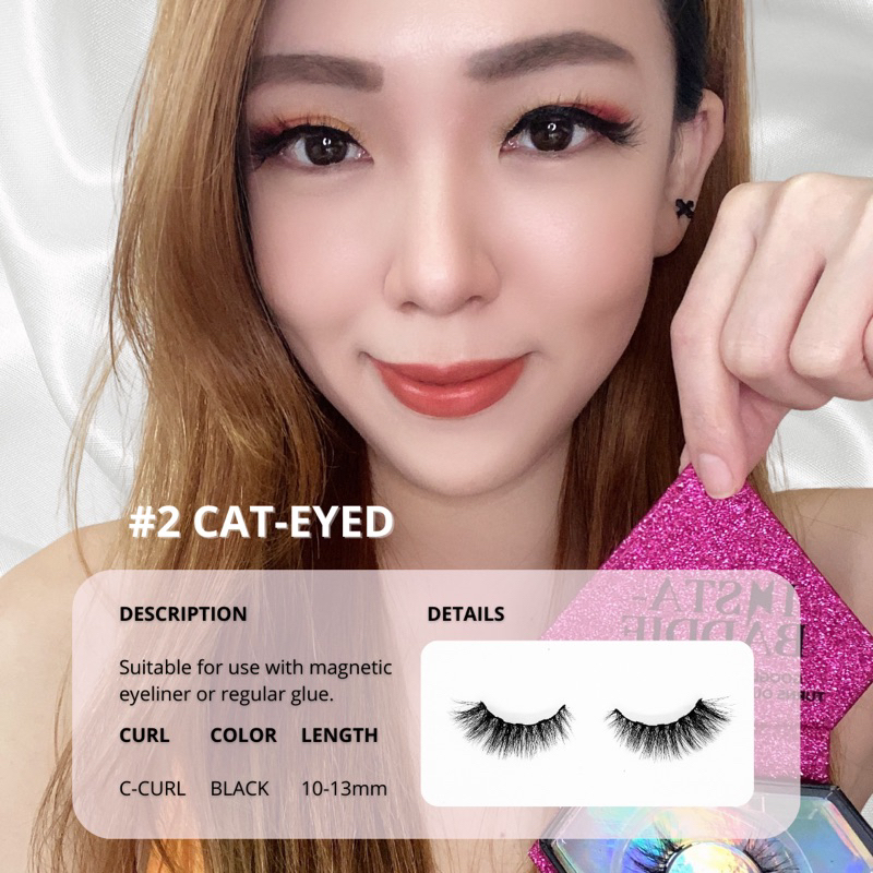 Cat-eyed Magnetic Volume Eyelashes